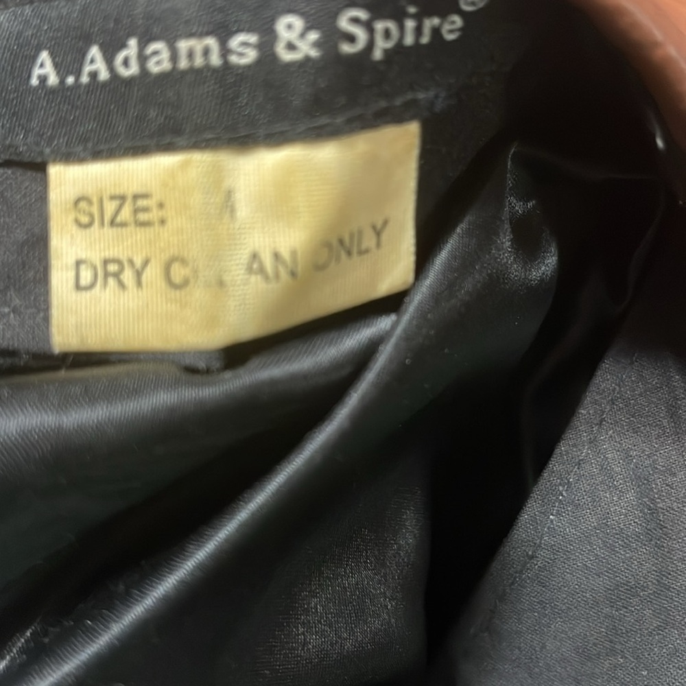 Adams & Spire Unisex Vintage Newsboy genuine leather Cabbie Dutchboy Cap M - Picture 6 of 6